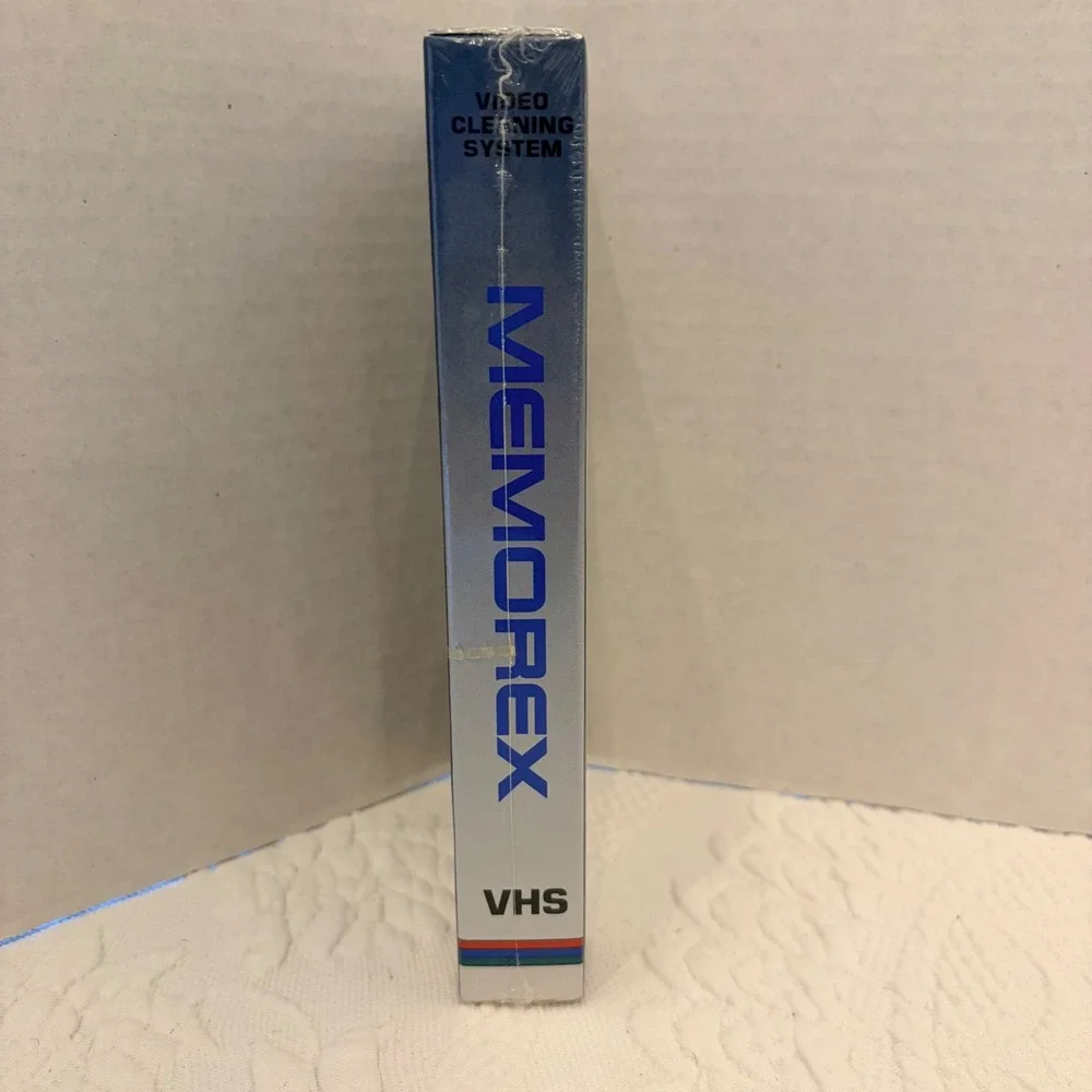 Memorex VHS Video Head Cleaner Wet Process Cleaning System VCR Camcorder Sealed